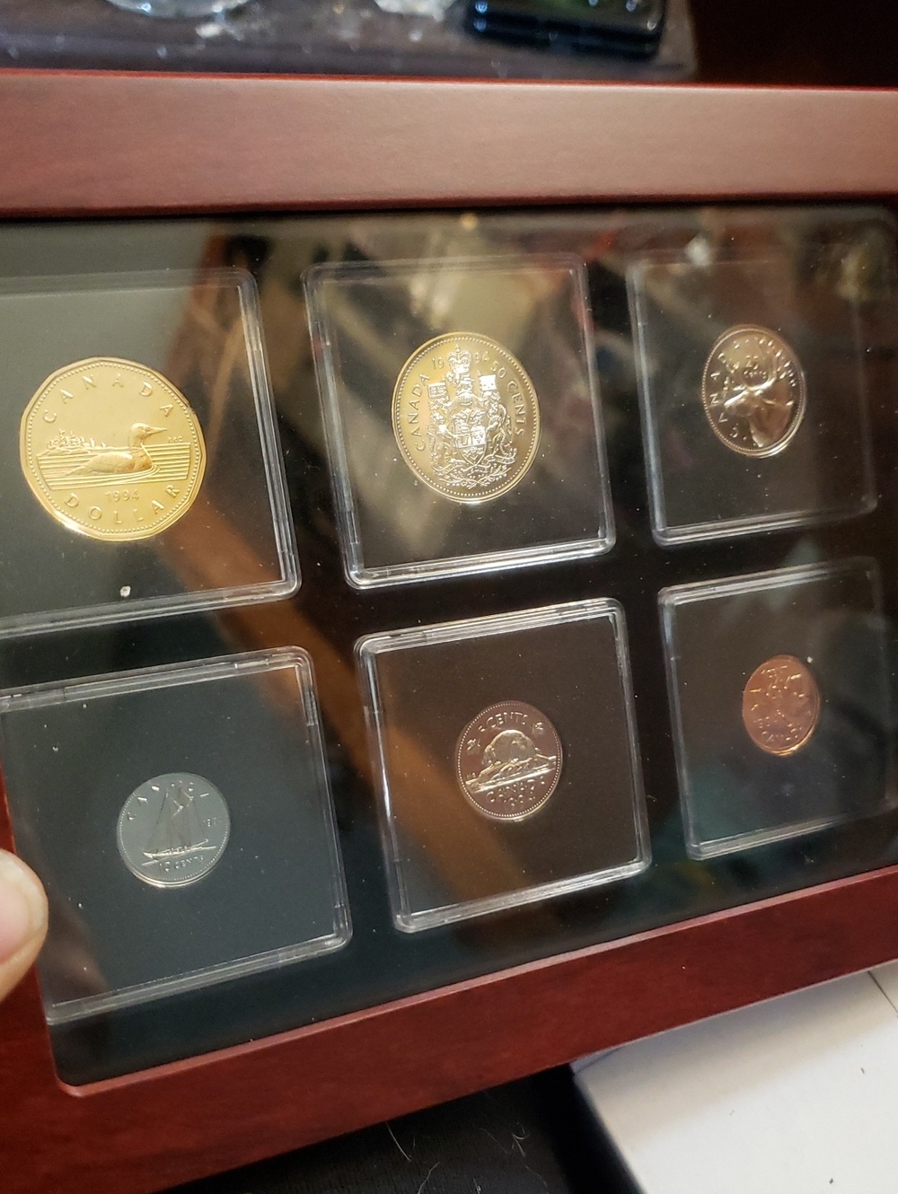 Canadian 1994 Uncirculated Proof Coin Set
